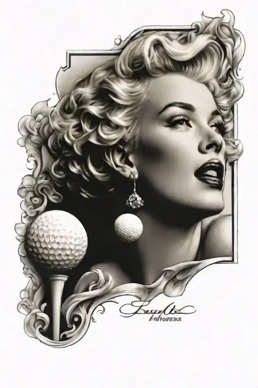 Marilyn Monroe Golf