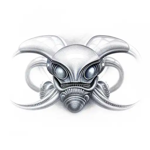 Alien With Piramidis