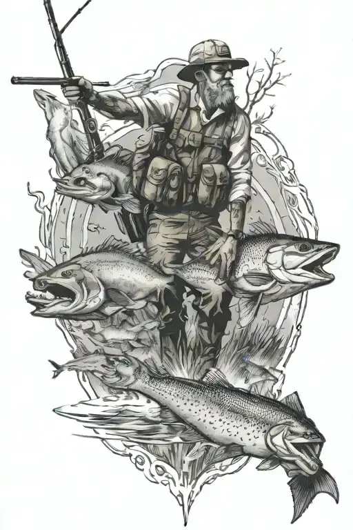 Hunting Fishing And God Surrounded