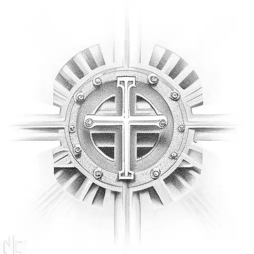 Mechanical Christian Cross