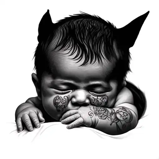 A Baby With A Tracheostomy