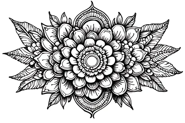 Henna Tattoo Design