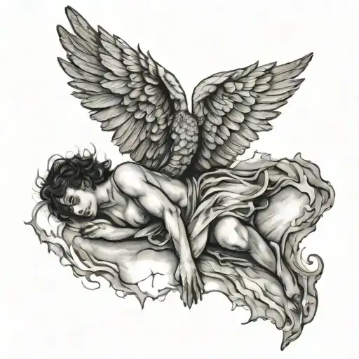 Fallen Angel Falling