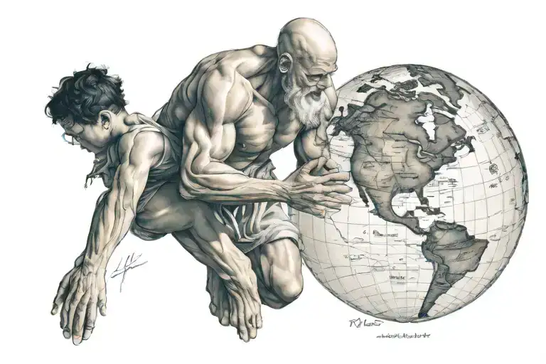 Atlas Holding The World