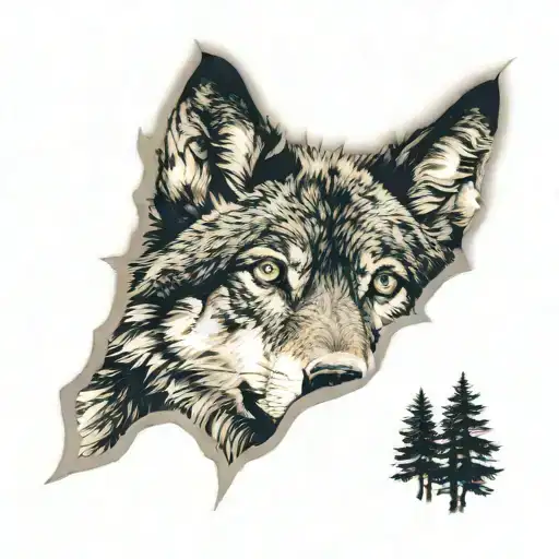 Forest Wolf Wounded