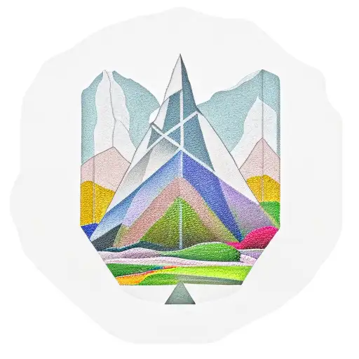 Color Texas Landscape In A Triangle Shape