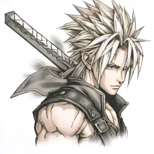 Cloud Strife Da Final Fantasy 7