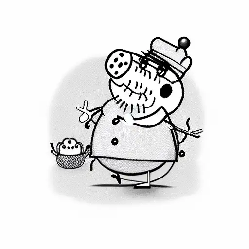 Peppa Pig With A Gun