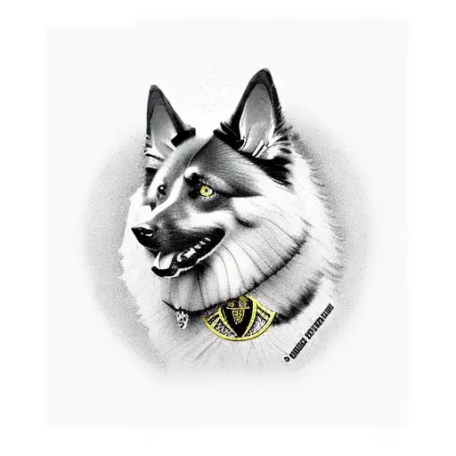 Perro Pastor Belga Groenendael All Black 4K Hd