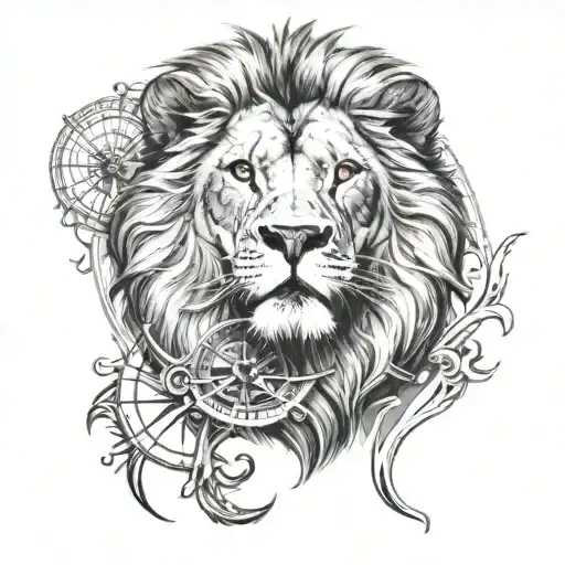 Compass A Lion