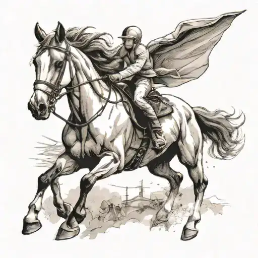 Tbourida Horse Jumping