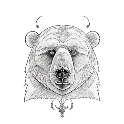 Mowgli From Jungle Book With Bear