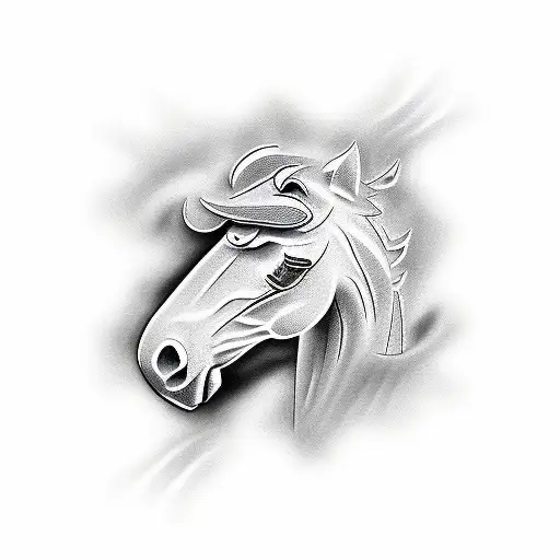 Autism Puzzle Piece And Evil Horses And Video Gaming