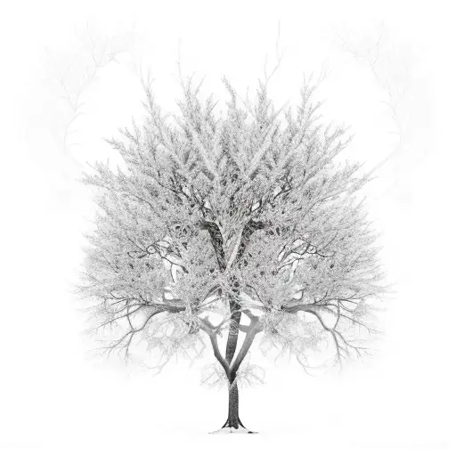 A Tree With Names In The Branches