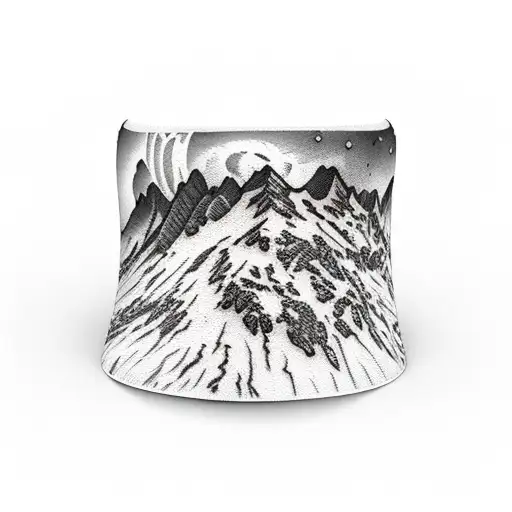 Mountain Scene Braclet