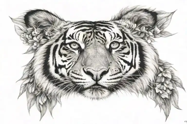 Adriana Lima And Tiger Eyes