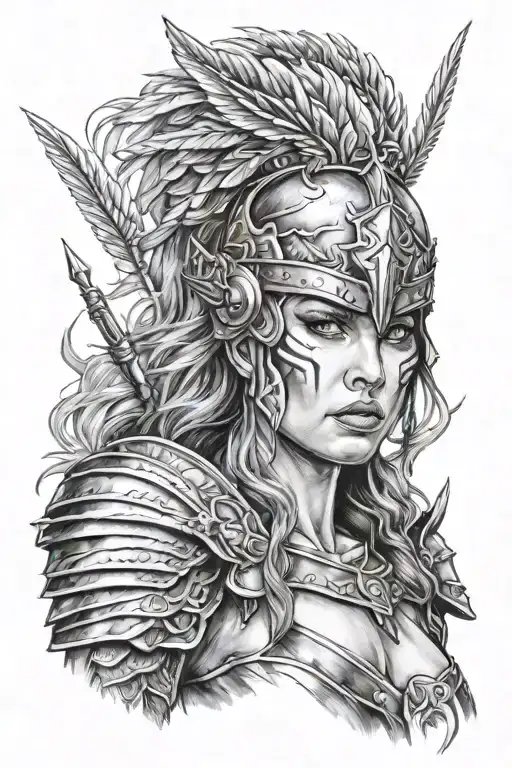 Valkyrie Warrior Woman