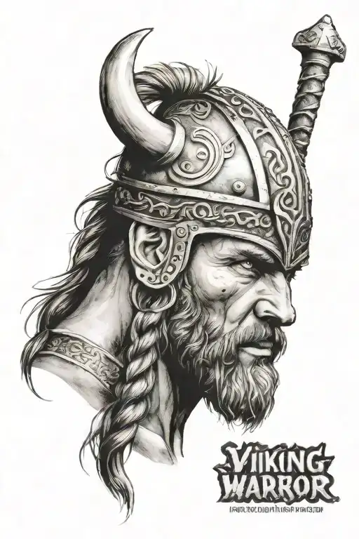 Viking Warrior Face