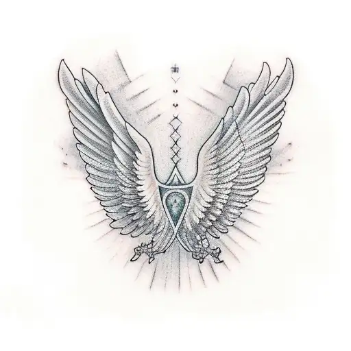 Cherubim Wings From The Bible