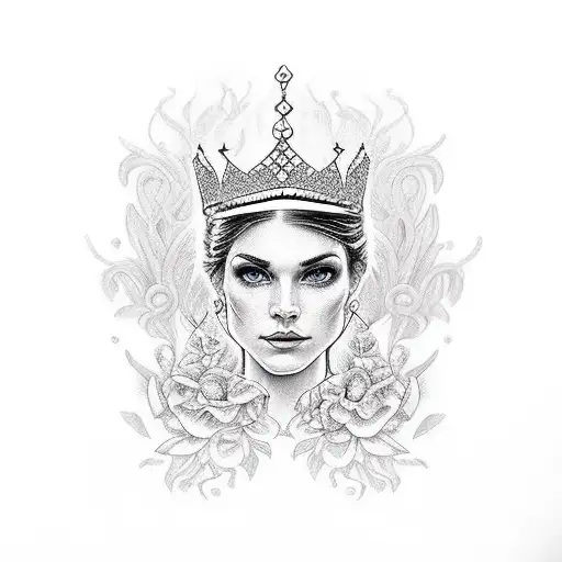 Word Prince With Princess Crown