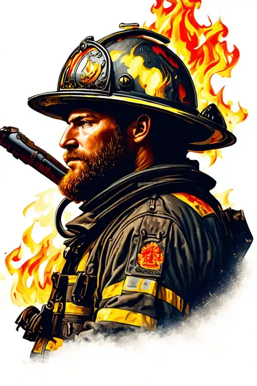 Saint Florian Firefighter