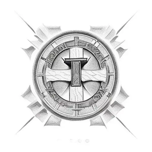 Christian Cross With Thank You In It