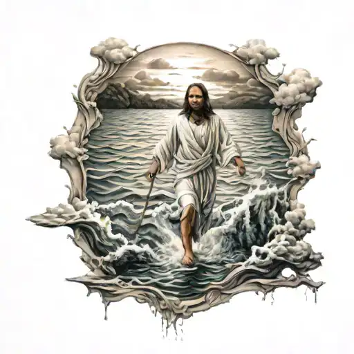 Jesus Walking On Water