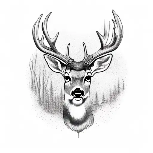 Deer And Deer Hunter