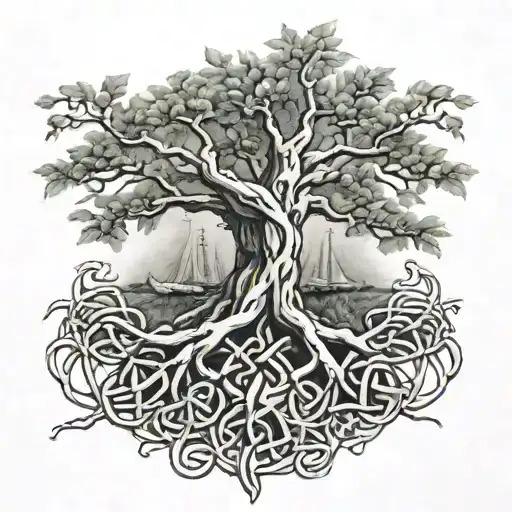 Celtic Intertwined Roots