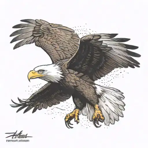 Eagle Flying