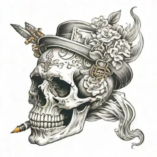 Skull And Smoke