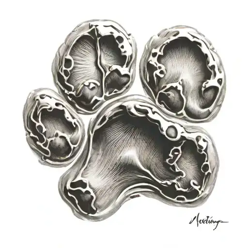 Dog Paw Print