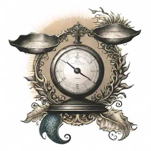 Scales With The Sun In The Background