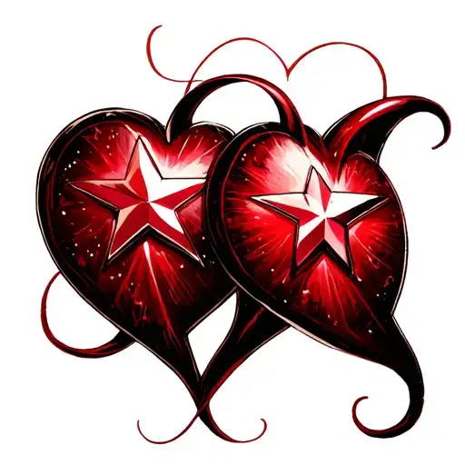 I Love You Double Infinite Double Heart Star