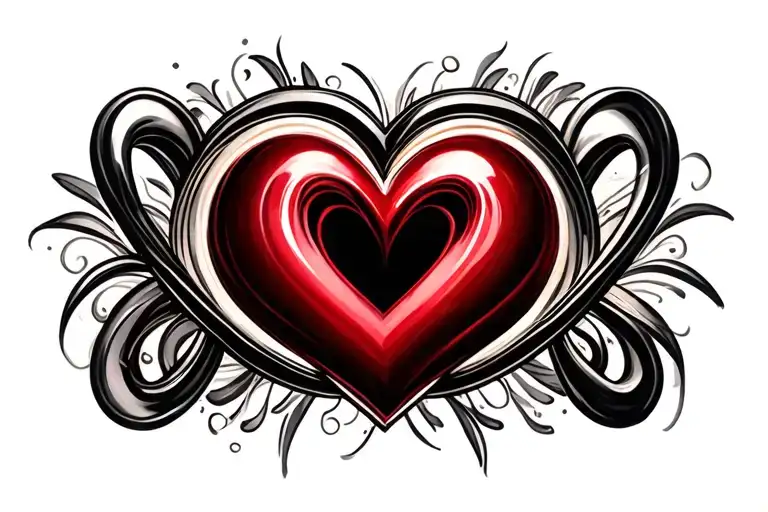 Infinity Symbol With Heart