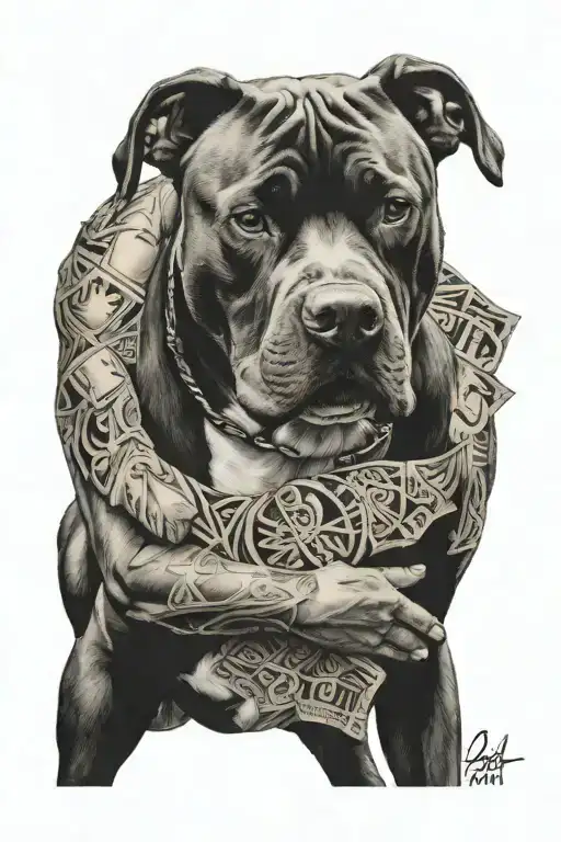 Pitbull And Hand Graphs Arrangement