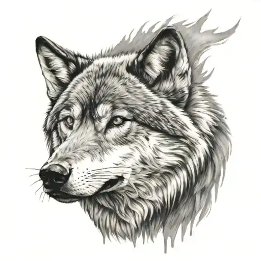 Wolf Looking Forward