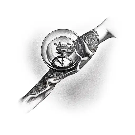 Arm Of Death Keeping Hourglass