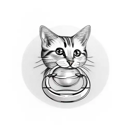 Cat With Fawohodie Symbol