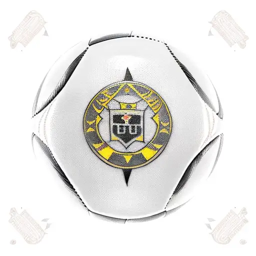 Europa Conference League Football Trophy Tattoo Design