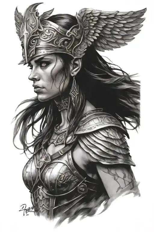 Valkyrie Warrior Woman