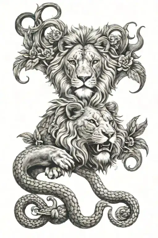 Lion And The Serpent