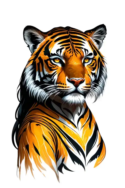 Tiger Sagittarius Totem Girl