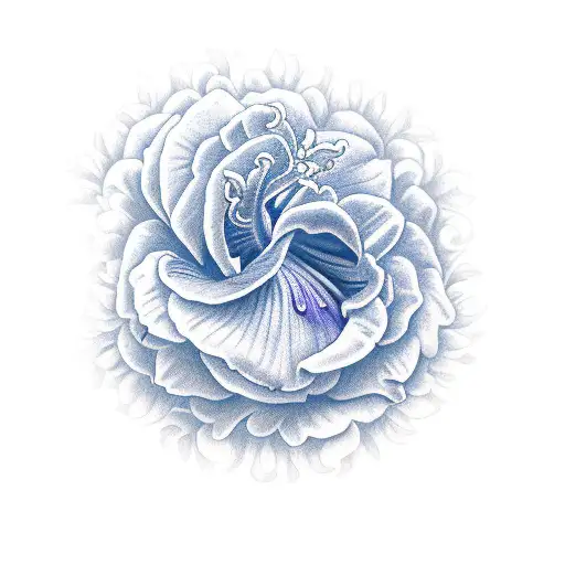 Rose Cornflower Iris Bluebell