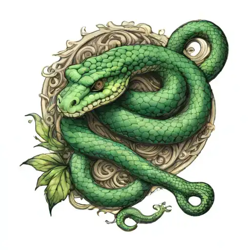 Slytherin Snake Ambition Cunning Pride