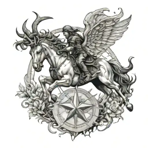 Zodiac Sign Sagittarius And Fire