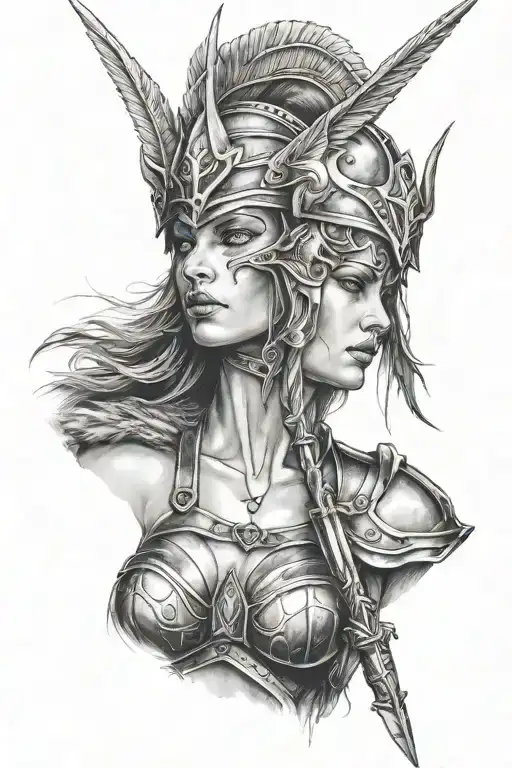 Valkyrie Warrior Woman