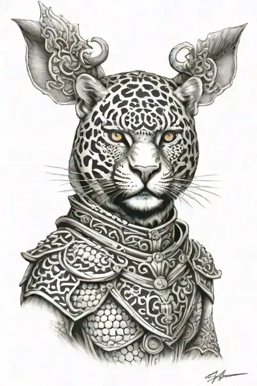 Jaguar In Samurai Armor