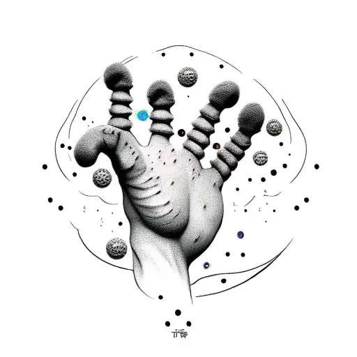 Cat Paw With Infinity Gems