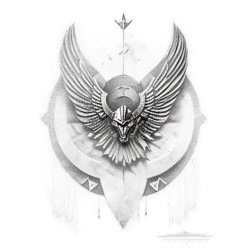 Valkyrie In Battle Armor